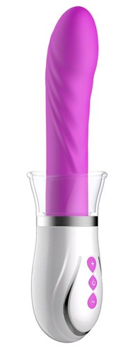 Фиолетовый набор Twister 4 in 1 Rechargeable Couples Pump Kit, цвет фиолетовый - Shots Media