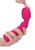 Розовый универсальный массажер Wand Pearl - 20 см., цвет розовый - Shots Media
