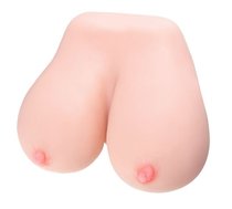 Мастурбатор Fleshy Teaser в виде груди с вагиной, цвет телесный - Toyfa