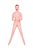 Надувная кукла с реалистичной вставкой, цвет телесный - Toyfa
