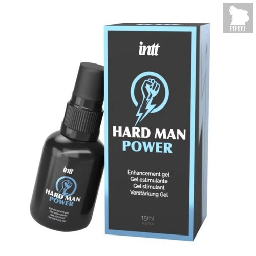 Стимулирующий гель для мужчин Hard Man Power - 15 мл. - INTT