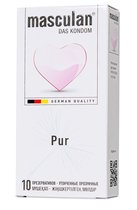 Супертонкие презервативы Masculan Pur - 10 шт. - Masculan