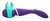 Фиолетовый вибратор-жезл We-Vibe Wand, цвет фиолетовый - We-Vibe