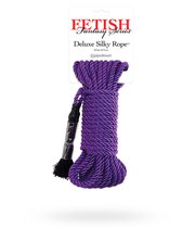 Веревка для бондажа Fetish Fantasy Series Deluxe Silky Rope, цвет фиолетовый - Pipedream