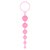 Анальная цепочка розовая DRAGONZ TALE ANAL, цвет розовый - Seven Creations