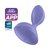 Фиолетовая анальная вибропробка Sweet Seal - 11,2 см., цвет фиолетовый - Satisfyer
