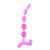 Розовый анальный стимулятор - 22 см, цвет розовый - Baile