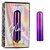 Фиолетовый гладкий мини-вибромассажер Glam Vibe - 9 см., цвет фиолетовый - California Exotic Novelties