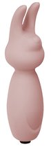 Розовый мини-вибратор с ушками Emotions Funny Bunny Light pink, цвет розовый - Lola Toys