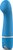 Голубой G-вибростимулятор Bdesired Deluxe Curve - 15,2 см., цвет голубой - B Swish