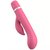 Розовый вибратор-кролик Bwild Classic Marine - 19,3 см., цвет розовый - B Swish