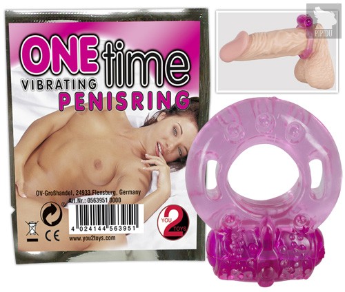 Эррекционное кольцо с вибрацией One Time Vibrating Ring - ORION
