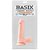 Фаллоимитатор на присоске Basix Rubber Works 6 Dong with Suction Cup - 17,1 см, цвет телесный - Pipedream