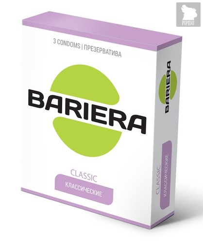 Классические презервативы Bariera Classic - 3 шт. - Bariera