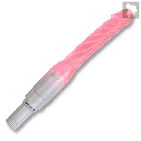 Анальный вибратор Stick - Pink, цвет розовый - White Label