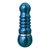 Голубой аллюминиевый вибратор BLUE SMALL - 7,5 см, цвет голубой - Pipedream