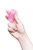 Розовая насадка на палец Eromantica Gentle, цвет розовый - Eromantica