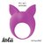 Фиолетовое эрекционное кольцо Kitten Kyle, цвет фиолетовый - Lola Toys