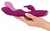 Фиолетовый вибратор A & G-Spot Rabbit Vibrator для стимуляции зон G и A - 23,6 см., цвет фиолетовый - ORION