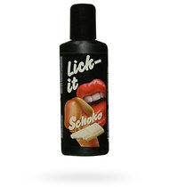 Смазка-массаж 3в1 Lick It со вкусом белого шоколада, 50 мл