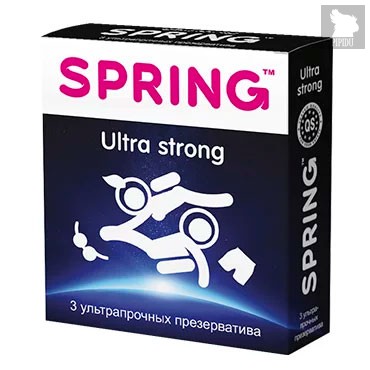 Презервативы Spring Ultra Strong ультрапрочные, 3 шт. - Spring
