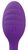 Фиолетовое виброяйцо Smart Dream II + LRS с пультом ДУ, цвет фиолетовый - Adrien Lastic