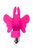 Розовая вибронасадка-бабочка на палец Eromantica Butterfly, цвет розовый - Eromantica