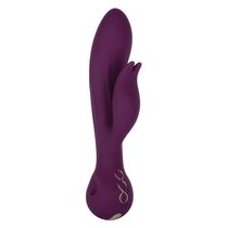 Фиолетовый вибратор-кролик Desire - 22,25 см., цвет фиолетовый - California Exotic Novelties