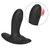Черный массажер простаты с пультом-браслетом Eclipse Wristband Remote Pulsing Probe - 11,5 см., цвет черный - California Exotic Novelties