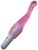 Розовый анальный вибратор с пупырышками - 22 см., цвет розовый - Eroticon