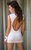 Платье медсестры Alyson на замочке, цвет белый, S-M - SoftLine Collection (SLC)