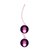 Вагинальные шарики на сцепке Kegel Tighten UP I, цвет светло-розовый - Baile
