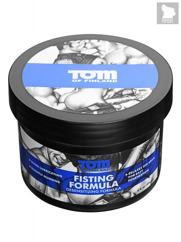 Крем для фистинга Tom of Finland Fisting Formula Desensitizing Cream - 236 мл - XR Brands