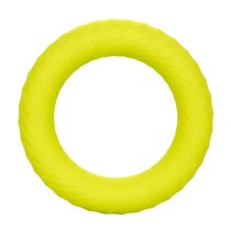 Лаймовое эрекционное кольцо Link Up Ultra-Soft Edge, цвет лайм - California Exotic Novelties