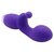 Фиолетовый вибратор INDULGENCE Rechargeable G Kiss - 16,5 см., цвет фиолетовый - Howells