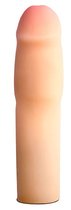 Телесная насадка-удлинитель на пенис PERFORMANCE 1.5INCH COCK XTENDER - 16 см., цвет телесный - Blush Novelties
