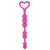 Анальный стимулятор Lia Love Beads - Pink, цвет розовый - California Exotic Novelties