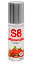 Смазка на водной основе S8 Flavored Lube со вкусом клубники - 125 мл. - Stimul8