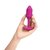 Розовая пробка для ношения с вибрацией Snug Plug 2 - 11,4 см., цвет розовый - B-vibe