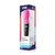 Розово-черный вибромассажер Yiva Power Massager, цвет розовый/черный - EDC Wholesale