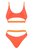 Раздельный женский купальник Miamelle, цвет оранжевый, S - Obsessive