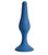 Синяя анальная пробка Gravity L - 12,5 см, цвет синий - Le Frivole