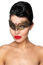 Золотистая карнавальная маска "Денеб", цвет золотой - МиФ