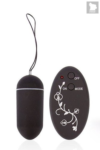 Черное виброяйцо Sexy Friend с 10 режимами вибрации, цвет черный - Bioritm