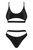 Раздельный женский купальник Miamelle, цвет черный, L - Obsessive