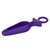 Фиолетовая силиконовая пробка с прорезью Silicone Groove Probe - 10,25 см., цвет фиолетовый - California Exotic Novelties
