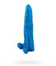 Голубой фаллоимитатор-гигант Аватар - 31 см
