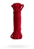 Веревка Bondage Collection Red - 9 м., цвет красный - Lola Toys