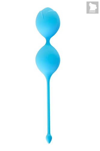 Голубые вагинальные шарики Toyfa A-toys, цвет голубой - Toyfa