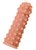 Насадка на фаллос с бугорками по поверхности Extreme Sleeve 002 S-size - 12,7 см, цвет телесный - Kokos